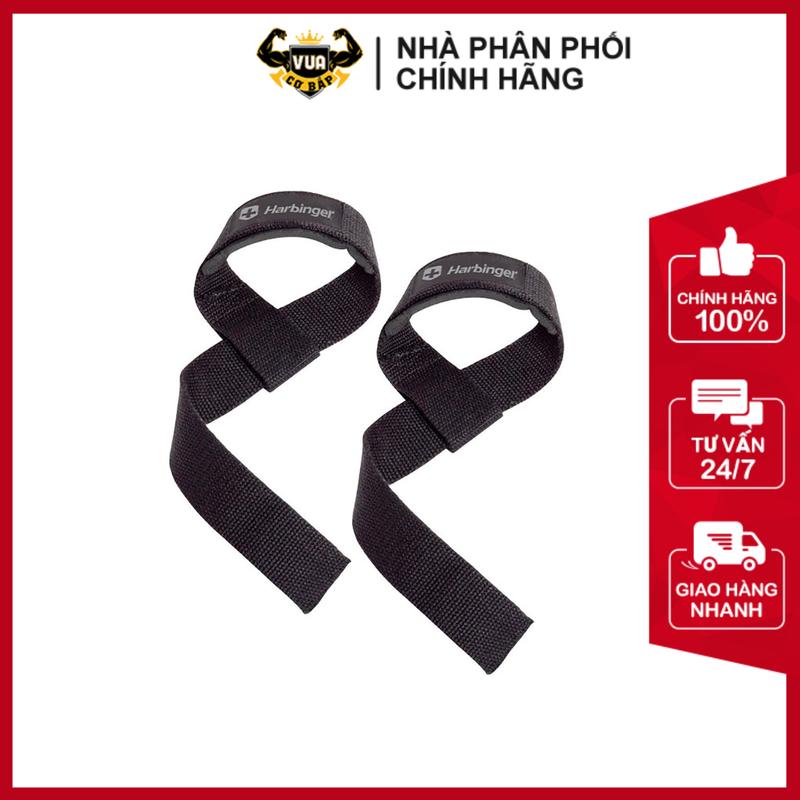 Dây Kéo Lưng Harbinger Padded Cotton Lifting Straps