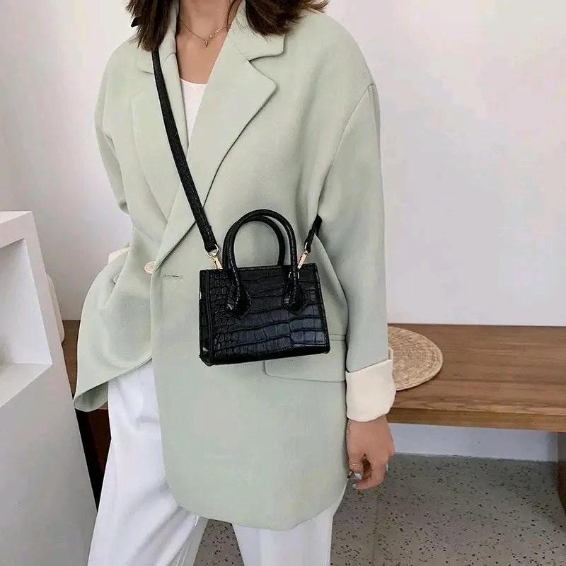 Marvin Sling Bag | Tas selempang wanita Croco 2 in 1 | SlingBag Wanita 4