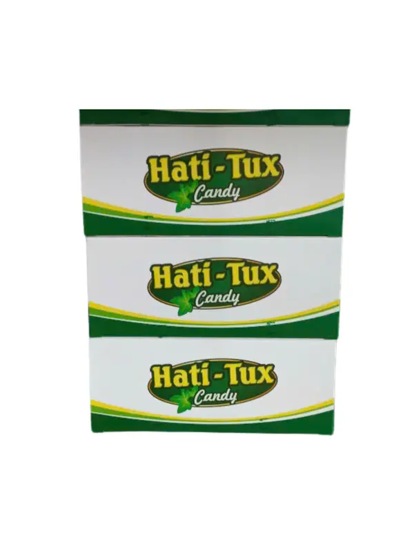(Hộp 20 gói x 8 viên) Kẹo hati tux - hỗ trợ giảm ho, đau rát họng, khản tiếng 4