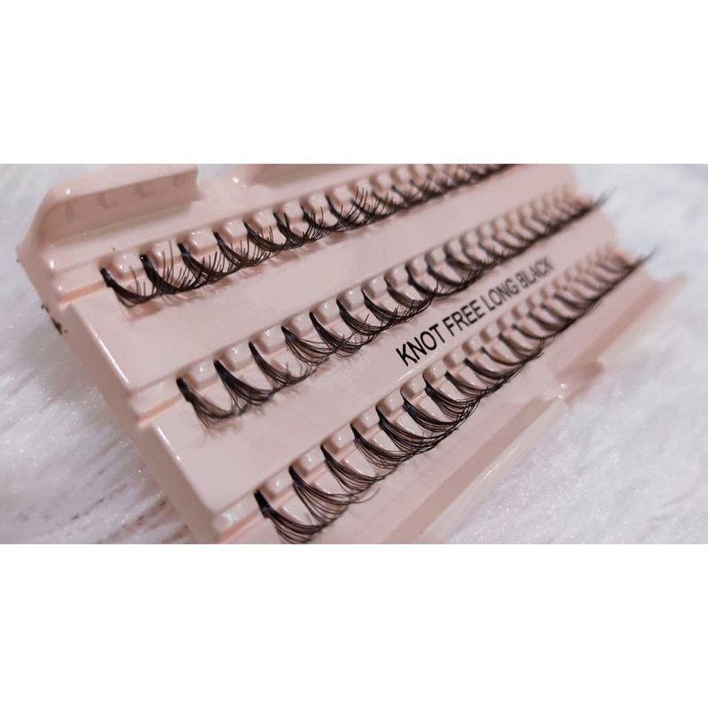 Exstra Lentik dan Tebal Bulu mata tanam Knot Free Eyelash exstension [COD] 3