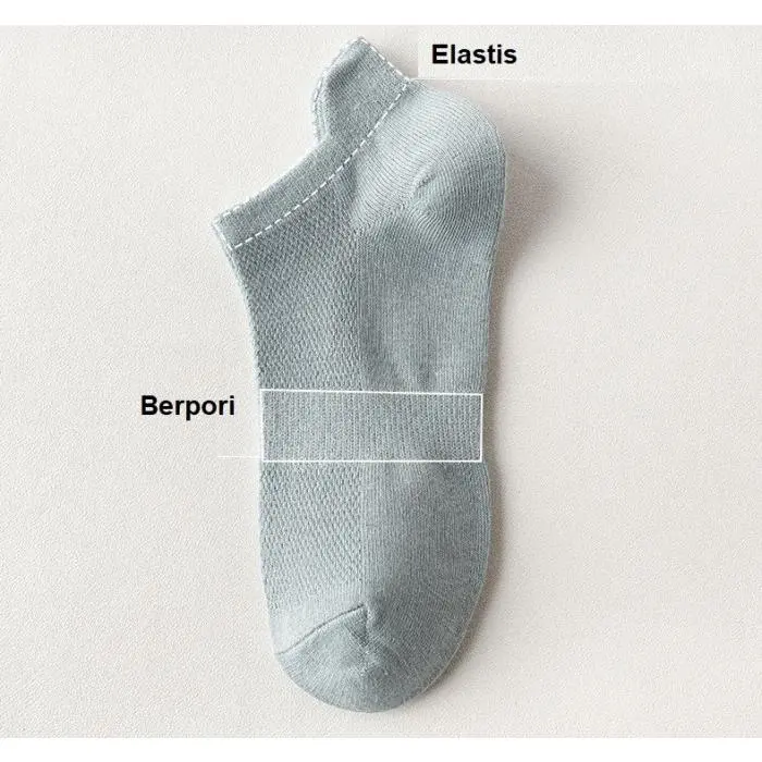 Kk109 Kaos Kaki Pendek Pria Colorful Big Size Men Socks 4