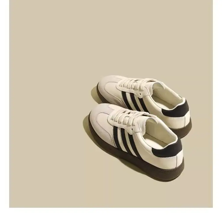 New German Training Shoes 2024 Summer New Popular Retro Flat Bottom Cortez Sports All-Match Casual Non-Slip Soft Bottom Women's Shoes
