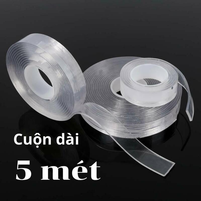 Product Introduction of Băng keo 2 mặt siêu dính Acrylic keo dán tường băng keo dán tranh trang trí Đồ gia dụng băng dính tường decor nhà băng  dính 31