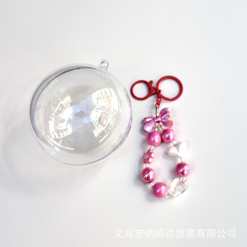 The Powerpuff Girls Vinyl Storage Ball Poke Ball Acrylic Ball 10cm Keychain Pendant Transparent Diaper Bag Doll Clothes 8