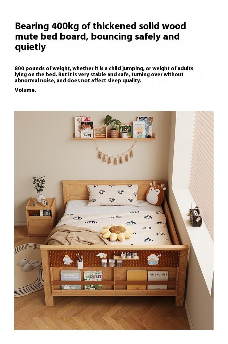 Product Introduction of [Pre-order]Children's single small-sized bedroom,, new 1.5 meter children's bed, boys' room bed 8