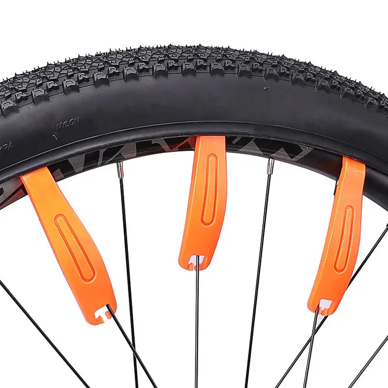 Lebycle 3 Pieces Tire Levers Bike Rod Cycling prying Bar Repair Tools Opener Bicycle Tire Levers road bike