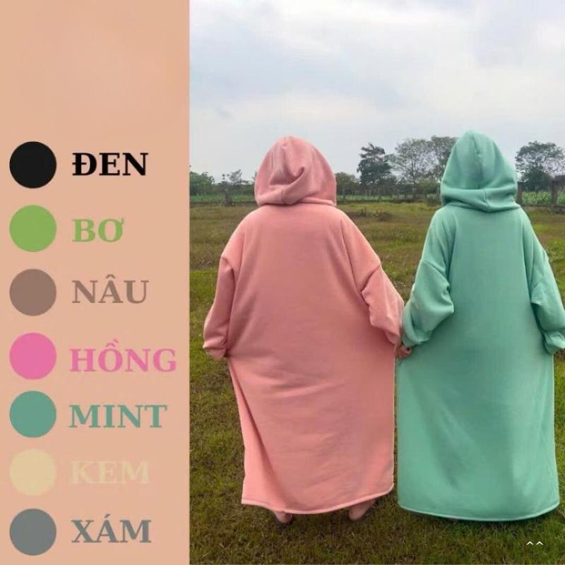 Áo nỉ siêu rộng quay video cực chất, áo siu to khổng lồ là có thật quay video bao lên xu hướng cho anh em Women Hoodie Top