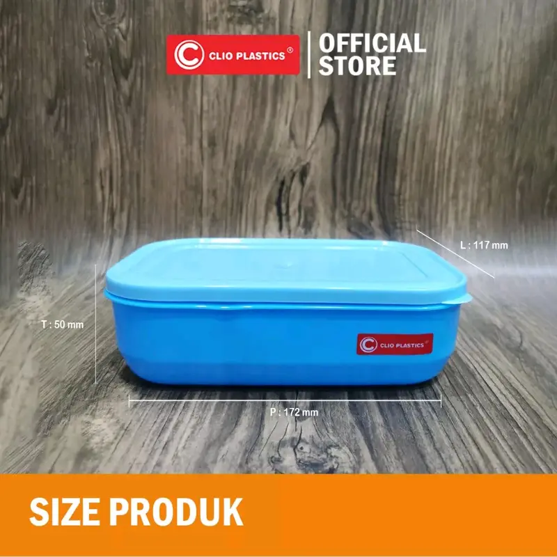 Lunch Box Koni Mozaik - Biru/Ungu/Hijau - Kitchenware 2