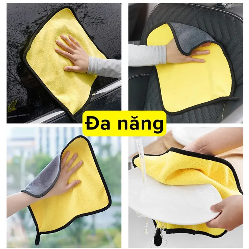 Khăn lau cơ bida, khăn lau đa năng thấm hút siêu sạch Làm Sạch Len 1