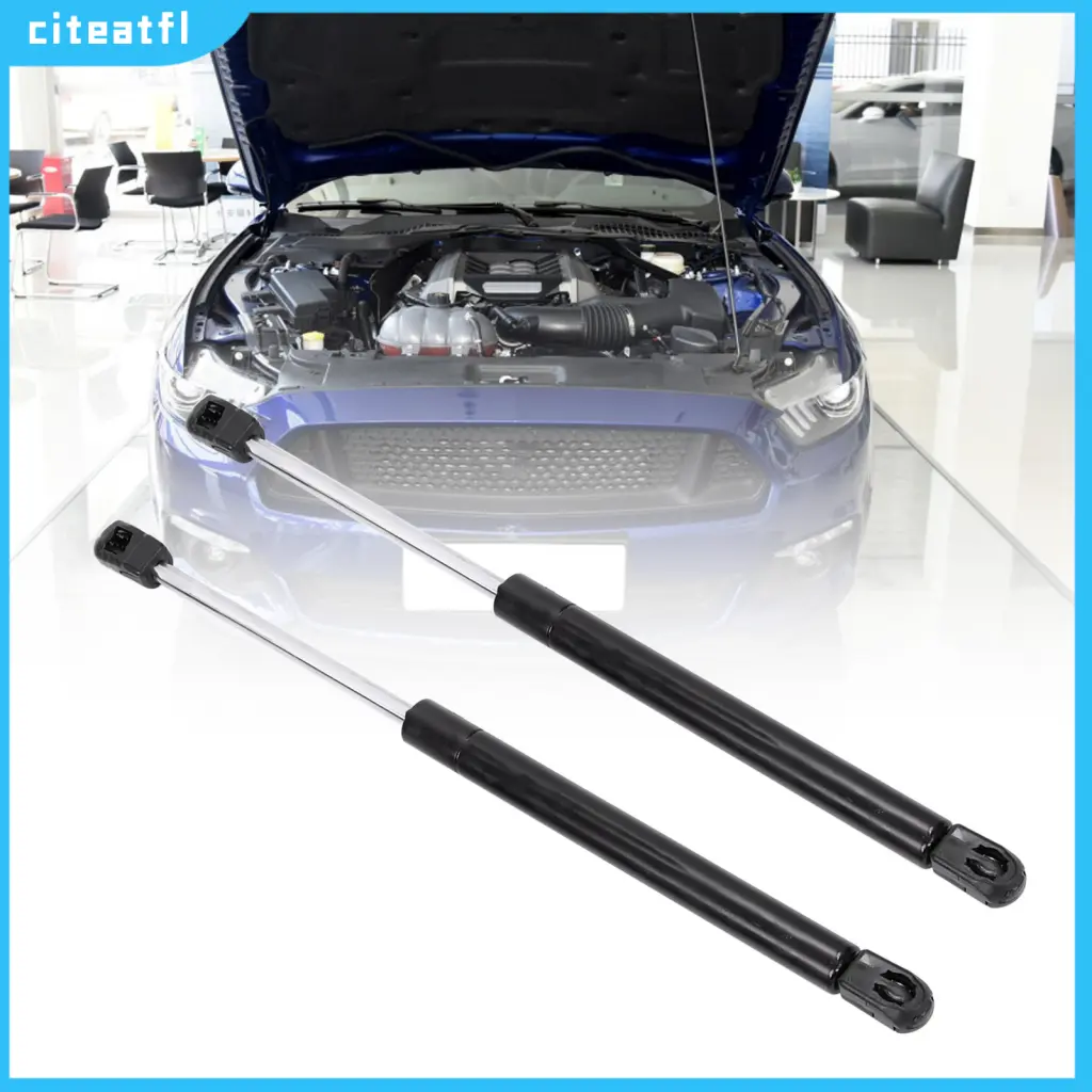 citeatfl- Bonnet Hood Lift Hydraulic Carbon Steel Front Hood Shock Strut Front Hood Gas Shock Strut Useful