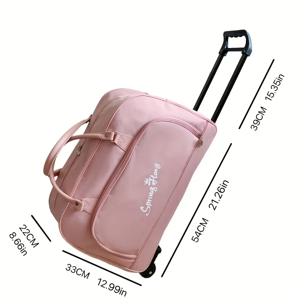 Large Capacity Trolley Bag, Hand Luggage Bag, Foldable Trolley Bag For Boarding Case