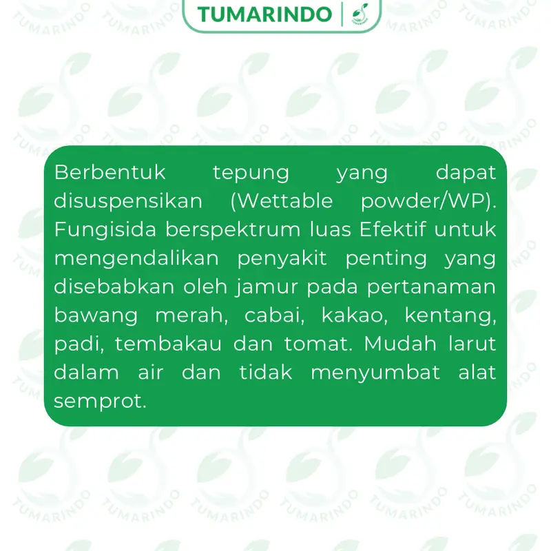 Dithane M-4 80 Wp 1 Kg Fungisida Mankozeb Mengatasi Busuk Buah Jamur 1