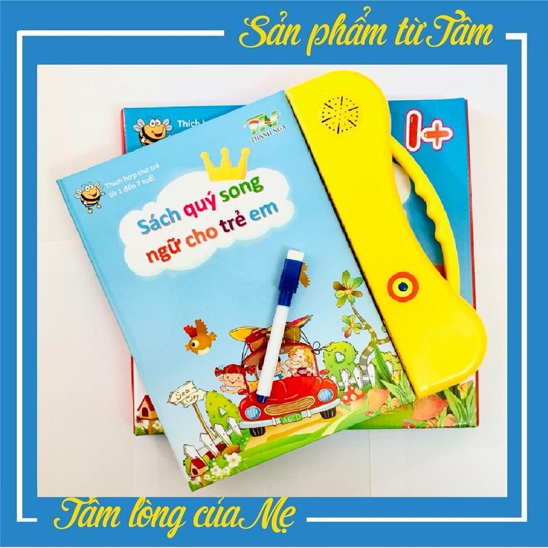 Sách Nói Điện Tử Song Ngữ Anh - Việt Giúp Trẻ Học Tốt Tiếng Anh Dành Cho Trẻ Từ 1-7 Tuổi Bé học Tiếng Anh