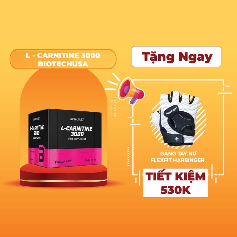 Thức uống dạng shot L-Carnitine 3000 BioTechUSA - 25ml (T9.2025) 0