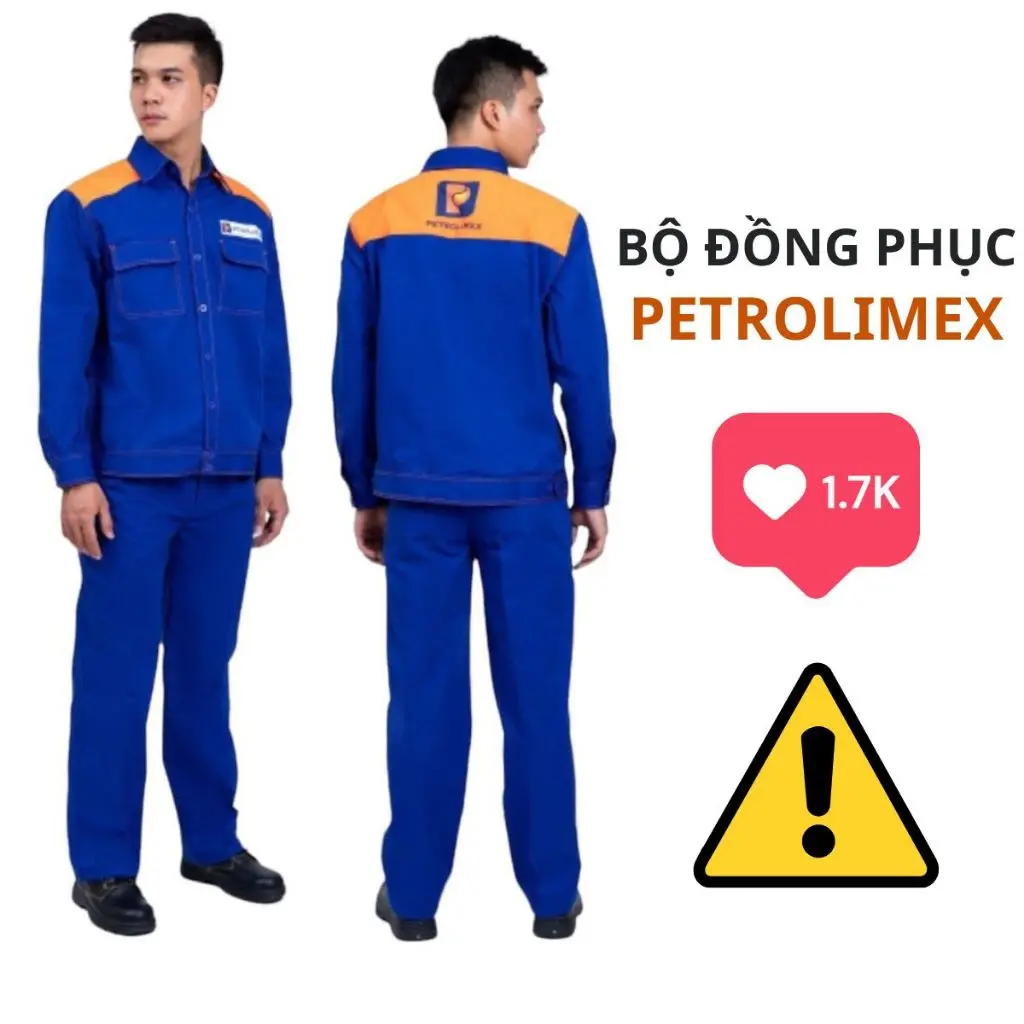 Bộ quần áo đồng phục Petrolimex tiêu chuẩn chống nóng , thấm hút mồ hôi chất liệu xịn đẹp . Giá tận xưởng -  BHLĐ