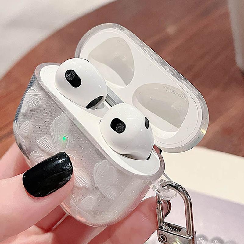 Product Introduction of Vỏ Bọc Tai Nghe Bluetooth AirPods Pro2iphone2 Thế Hệ, In Hình Bướm Lấp Lánh, Vỏ Bảo Vệ, Tương Thích Với AirPods 3 Phụ Kiện Earphone 1