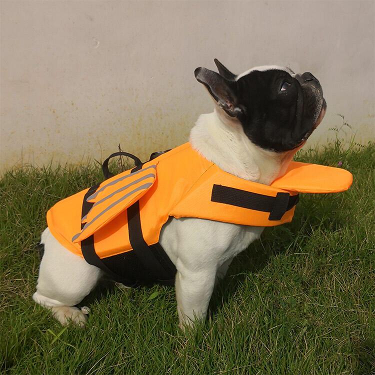Product Introduction of Life Jacket Safety Vest Adjustable Preserver with High Buoyancy Durable Rescue Handle for Small Medium and Large Dog 15