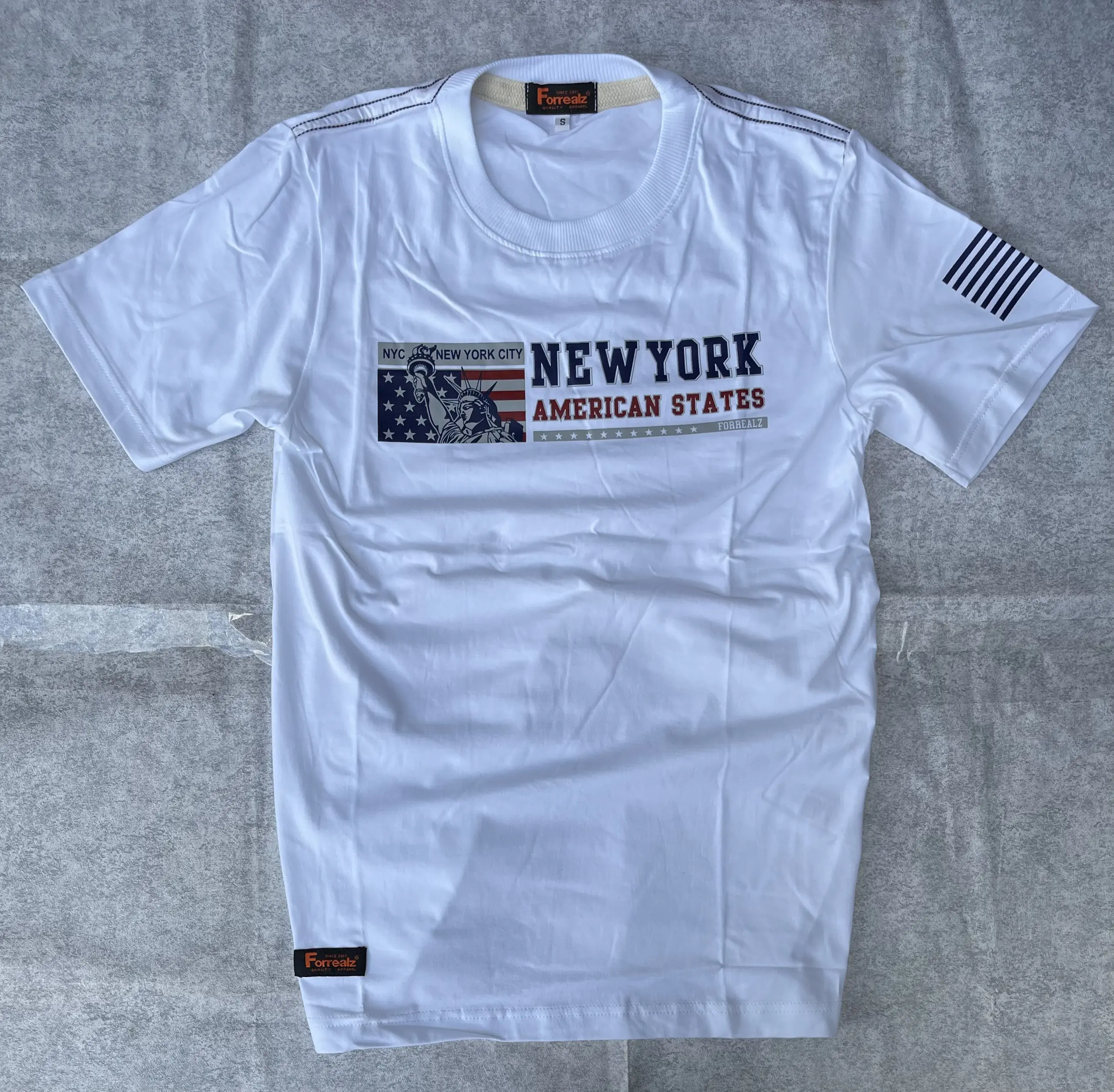 Áo thun nam cổ tròn  cotton Thái lan ( hình thật) Top Menswear