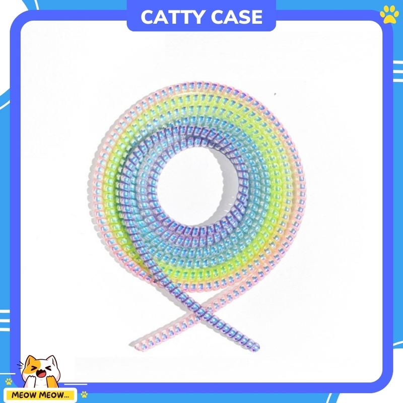 Dây Quấn Bảo Vệ Cáp Sạc, Tai Nghe Dài 1M4 Với Nhiều Màu Sắc Chọn Lựa - Catty Case