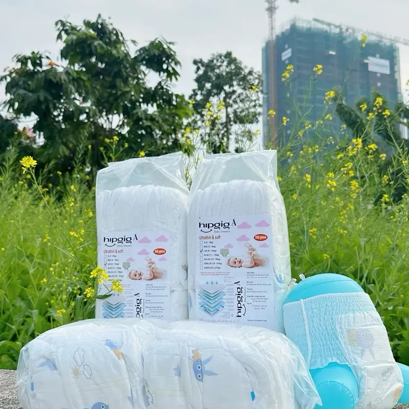 Combo 3 bịch (150 miếng) bỉm quần Hip đủ size cho bé 3