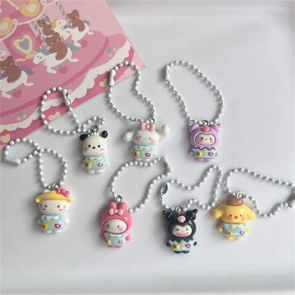 Fashion cartoon decorative buckle bag accessories fashion pendant