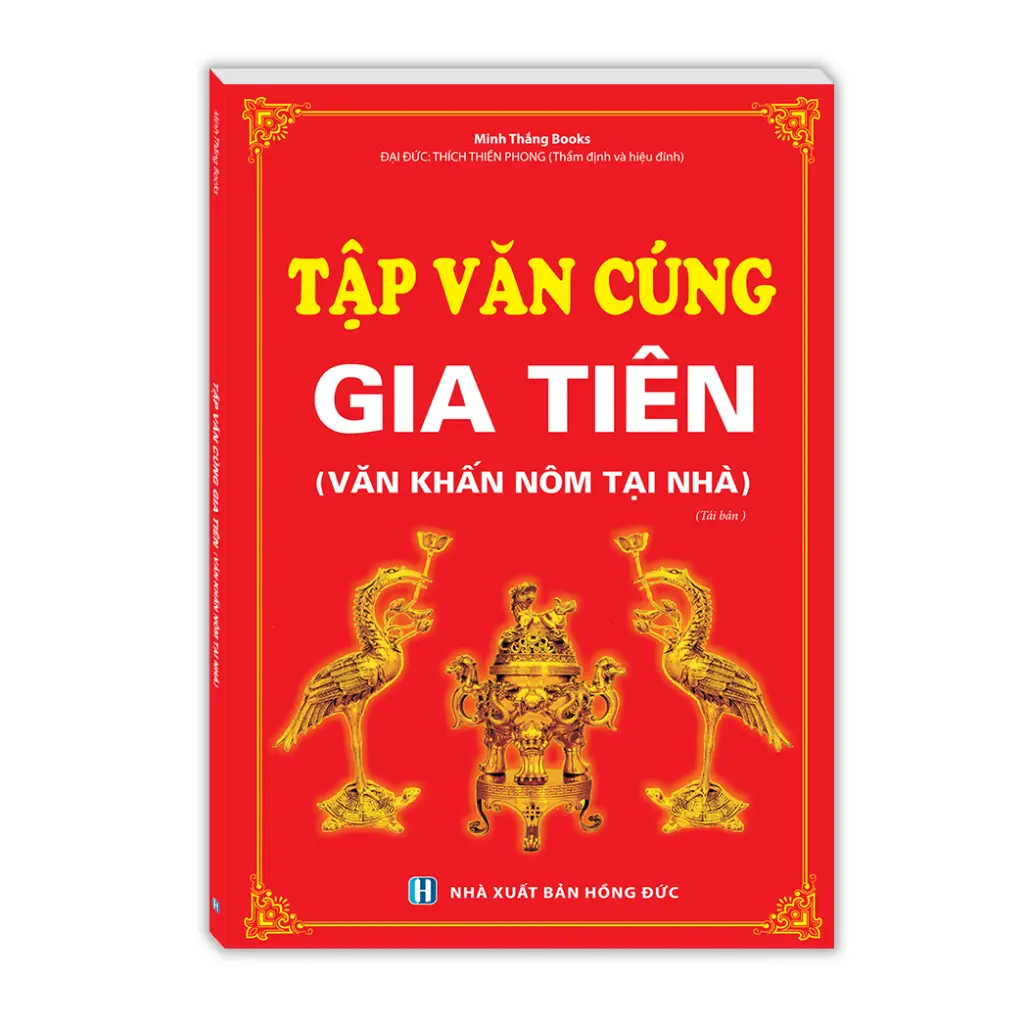 Sách - Tập Văn Cúng Gia Tiên - Văn Khấn Nôm Tại Nhà - Đại Đức Thích Thiền Phong