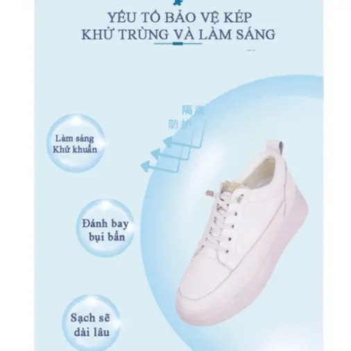 Combo 3 Kem Vệ Sinh Giày Ba Lô Túi Xách Không Cần Nước Sáp Lau Giày Vật Dụng Đa Năng Đánh Bóng Đồ Da Tiện Lợi TR TARAA 4