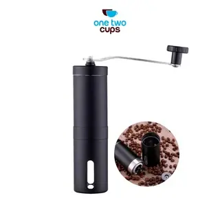 One Two Cups Alat Penggiling Kopi Manual Coffee Bean Grinder E810 - Black
