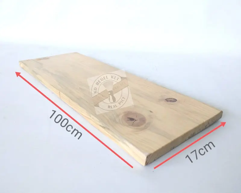 papan ambalan kayu pinus 17cm Plastik 3