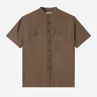 Gambar DUHA Baju Koko Lengan Pendek - Numair - Light Brown, L dari Duha Muslim Wear Kota Tangerang 1 Tokopedia
