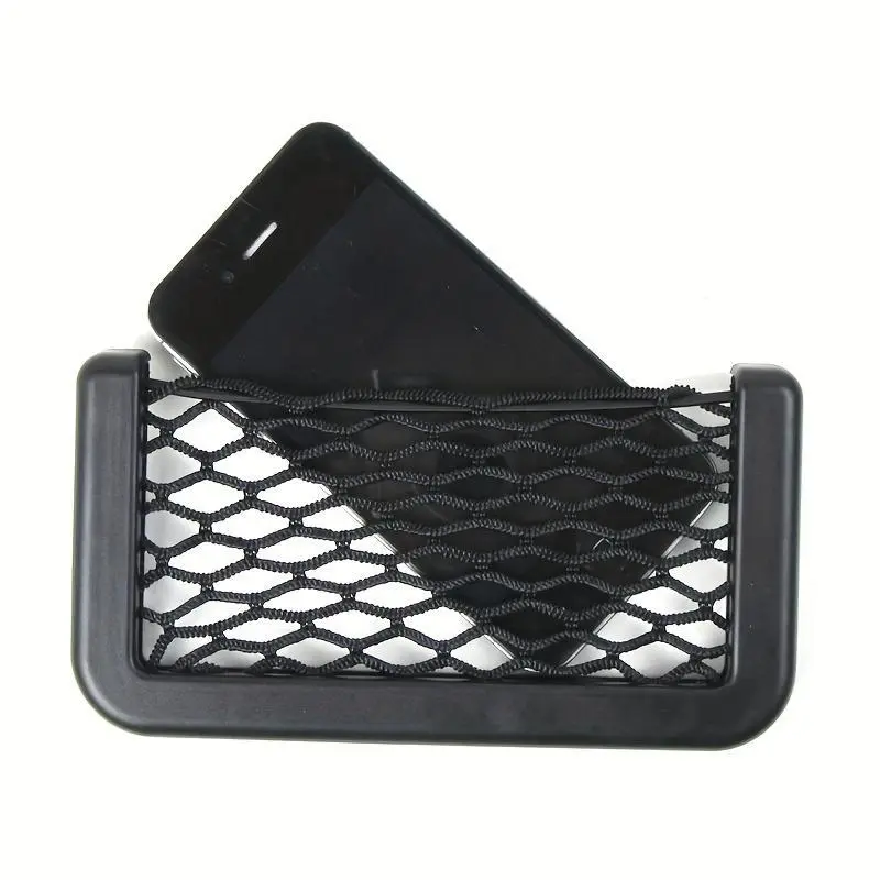 Car Seat Back Storage Net Bag, 1 Count Car Seat Back Organizer, Universal Car Interior Accessories for Stowing & Tidying, Car Accessory 7