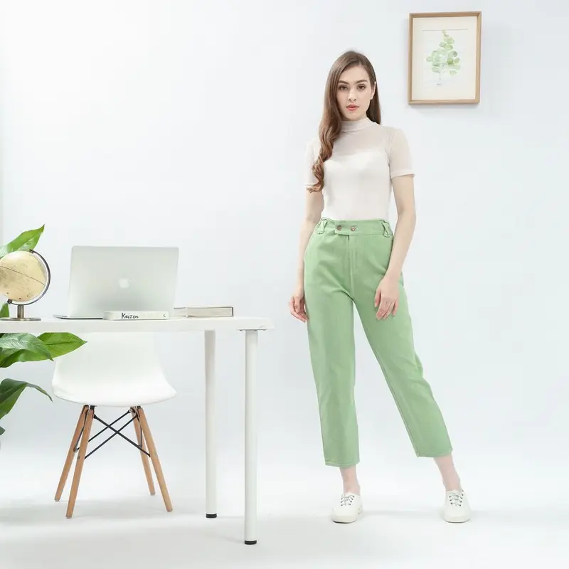 CELANA JEANS BOYFRIEND KOREAN STYLE 6