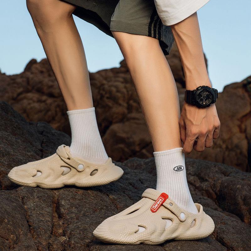 Waste Soil Wind Cocoon Breaking Series Men's Outdoor Casual 2025 New Beach Sports Two-Way Wear Driving Non-Slip Pump 8