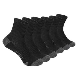 Calcetines deportivos para correr de tripulación, 5 pares duraderos, transpirables, unisex, regalo de Navidad