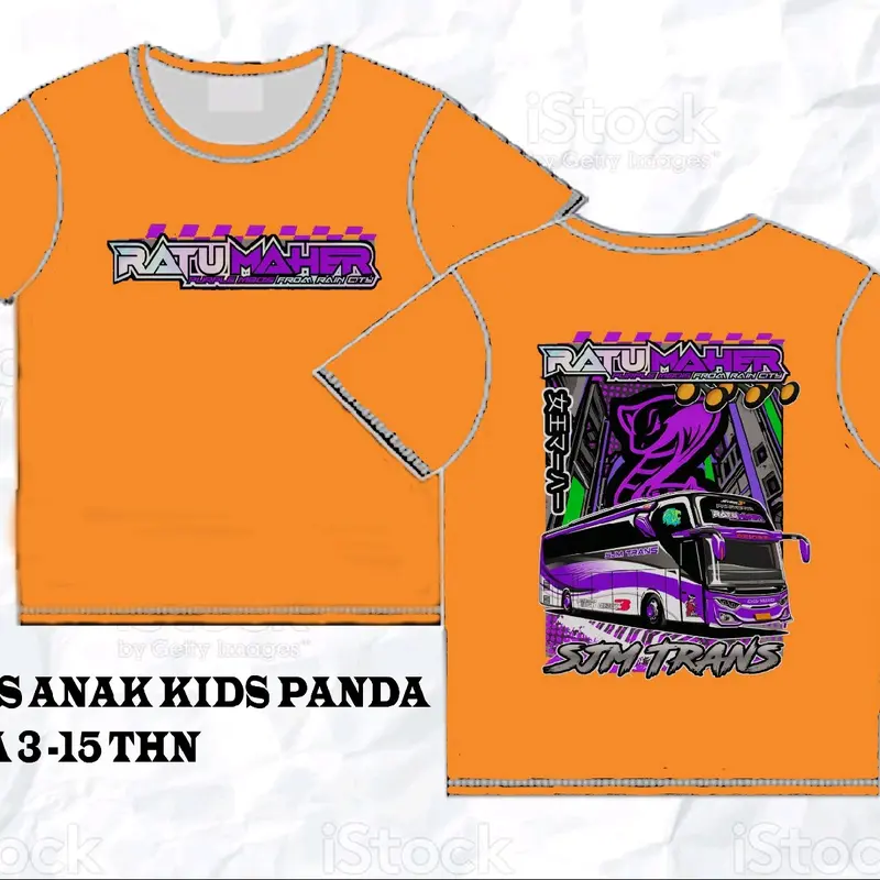 kaos anak bis mania 1