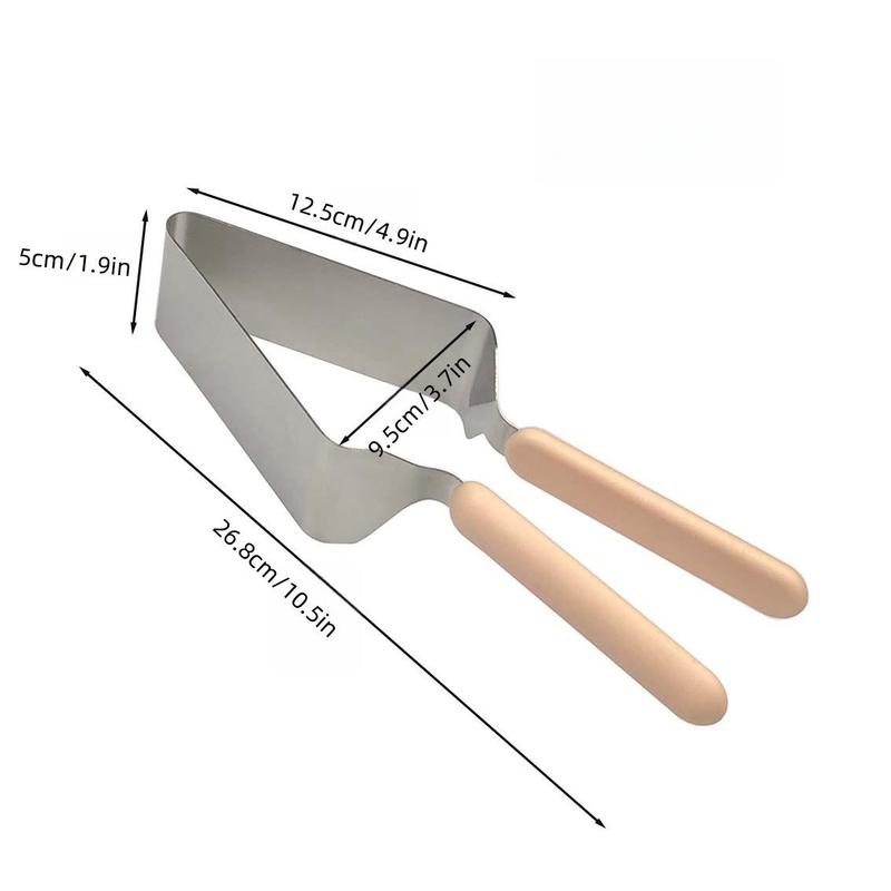 Product Introduction of Stainless Steel Cake Slicer, 1 Count Cake Transfer Tool, Cake Cutting Tool, Baking Tool for Home Kitchen Dessert Shop 1