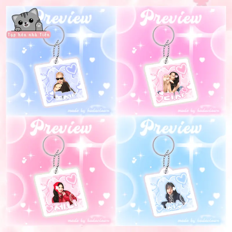 Keychain Music Thần Tượng - Quét Key Nghe Nhạc Thần Tượng Móc Khoá 0