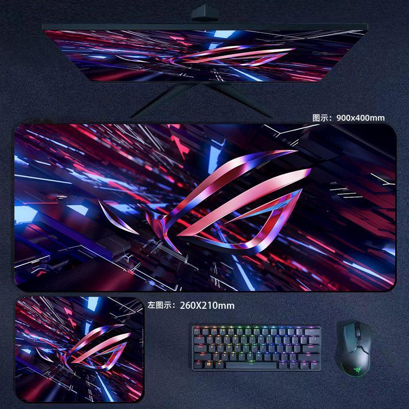 Product Introduction of Tấm Lót Chuột Mất Mắt Rog, Trò Chơi Thể Thao Điện Tử Rog Ngoại Cỡ, Tấm Lót Bàn Phím Cho Bé Trai, Máy Tính Xách Tay, Bàn Làm Việc, Tấm Lót Chuột Ins Chất Lượng Cao Và Chất Lượng Cao 8