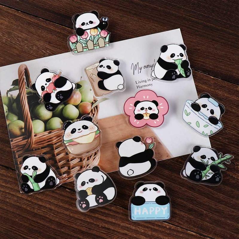 Product Introduction of Trâm Cài Áo Gấu Trúc, Thiết Kế Hoa Và Gấu Hoạt Hình, Huy Hiệu Gấu, Kiểu Áo Ngực, Huy Hiệu Động Vật Dễ Thương, Trang Trí Ba Lô 11