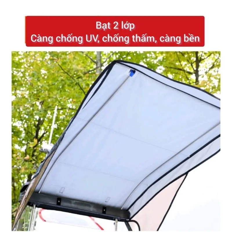 Mái che, ô che, dù che, mui che, rèm che, trùm che, bạt che xe gấp gọn trong phút mốt, phụ kiện xe 860 5