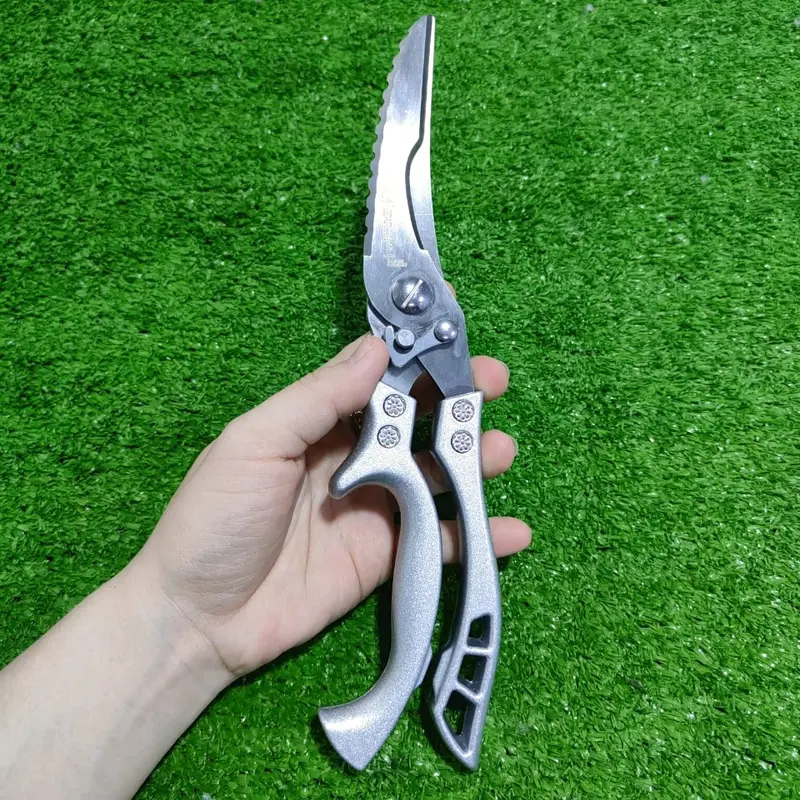 Kéo Cắt Xương Gà,Vịt Thép SK5 Không Gỉ Lực Cắt Mạnh,Rất Bén Loại Tốt keo cat gavit 4