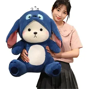 45 CM Teddy Bear Tales Lucu Cosplay Manyo Stich Lotso Boneka Plush Super Mewah Dolls Toys Bahan Yelvo Grade A Kualitas Terbaik Cocok Sebagai Kado Anak Berlabel SNI Aman untuk Bayi
