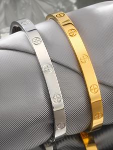 Stainless Steel Minimalist Geometric Design Bracelet, Fashion Men Elegant Minimalist Bangle for Party, Daily Clothing Decor, Trendy All-match & Exquisite Fashion Accessory for Birthday Gift, Bangles Bracelets, Non Tarnish Jewelry