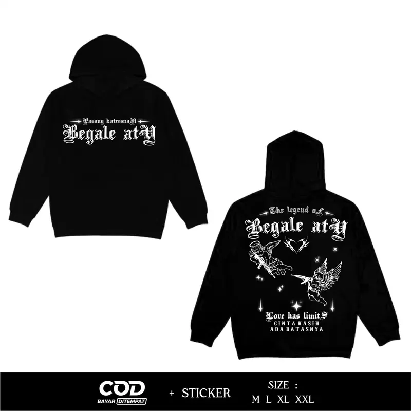 Hoodie Reflektif The Legend Of Begale Aty 0