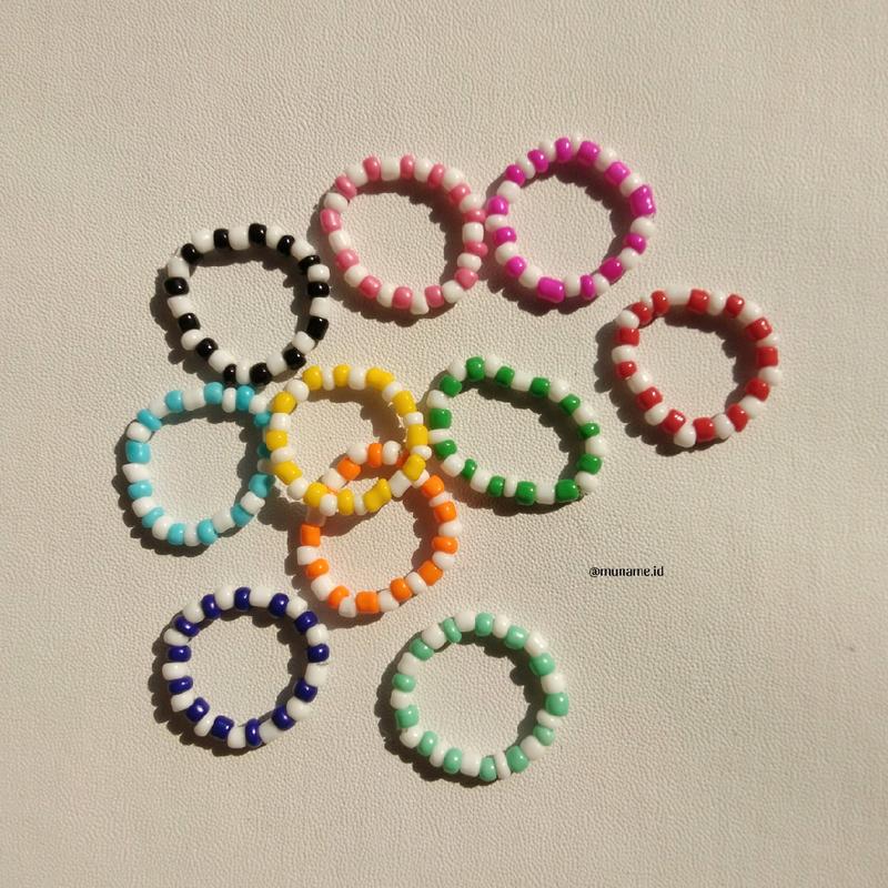Part 11 | Cincin manik - manik / beads rings - Blaster Series 0