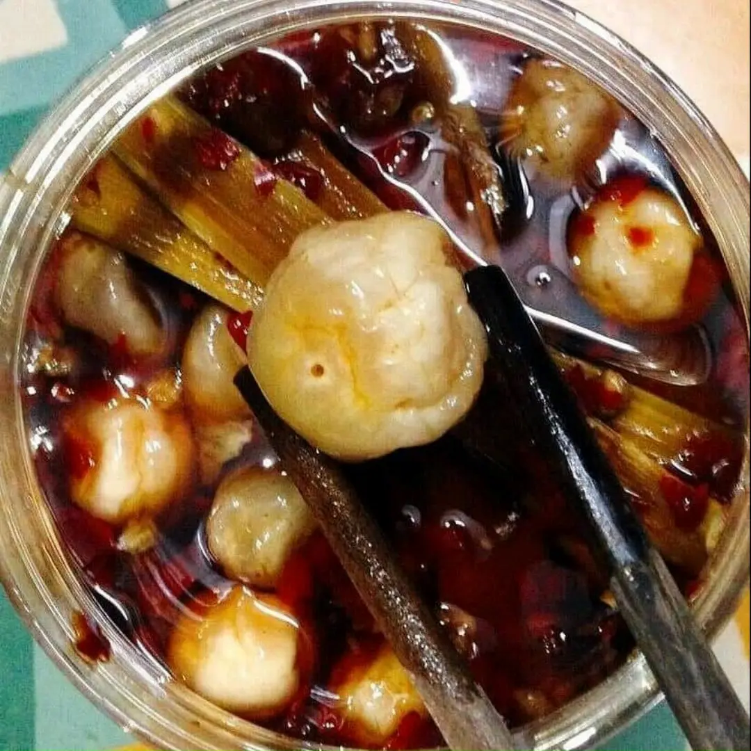 com bo 3 hũ cà teo ngâm mắm loại 1kg Hữu cơ Gói