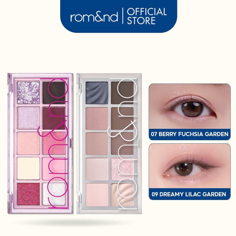 Rom&nd Bảng Phấn Mắt 10 Màu Lấp Lánh Hàn Quốc Romand Better Than Palette Trang Điểm Eyeshadow Mỹ Phẩm Cosmetic