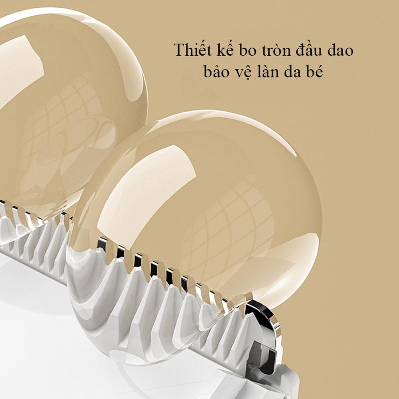Tông đơ hớt tóc cho bé misuta có tích pin sạc 2