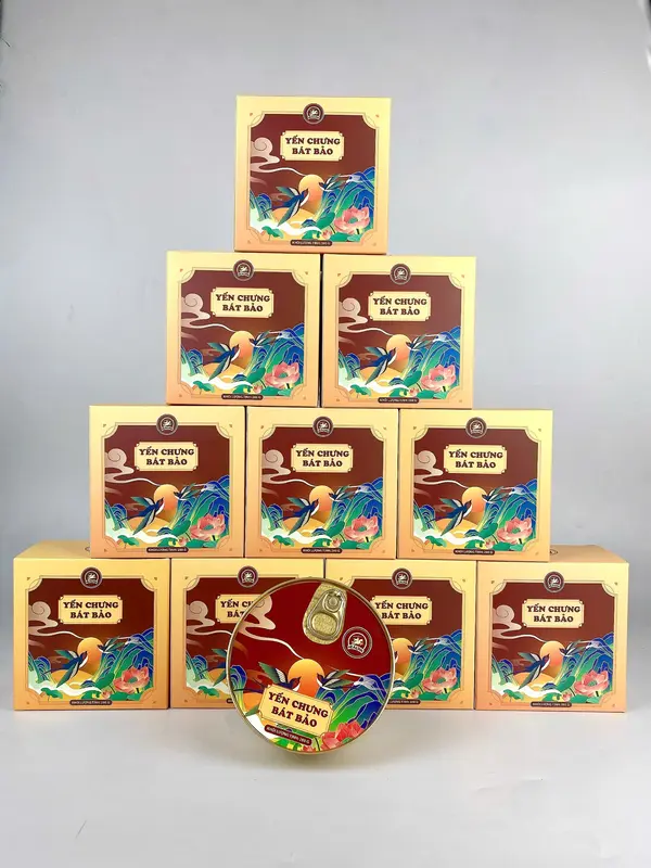 [ MỚI LẠ] Yến chưng Bát Bảo - yến, táo đỏ, hạt sen, kỷ tử, long nhãn, đậu phộng, đậu đỏ, đậu xanh 280gram yensao 5