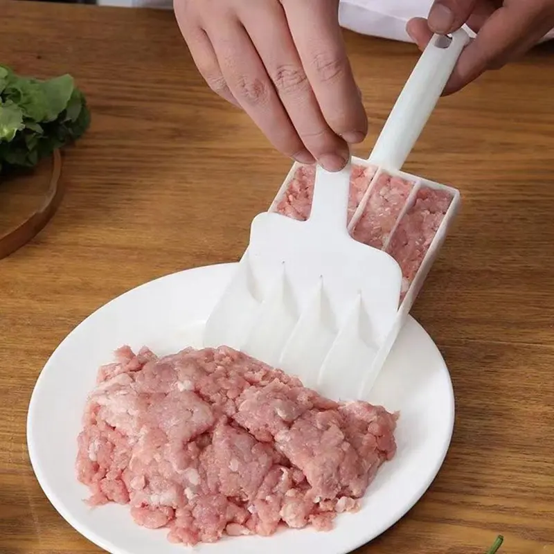 Máy làm thịt viên, 3 trong 1, Bộ khuôn làm thịt, Bộ bóng hữu ích, Máy làm cá, Máy nấu ăn, G2K5 7